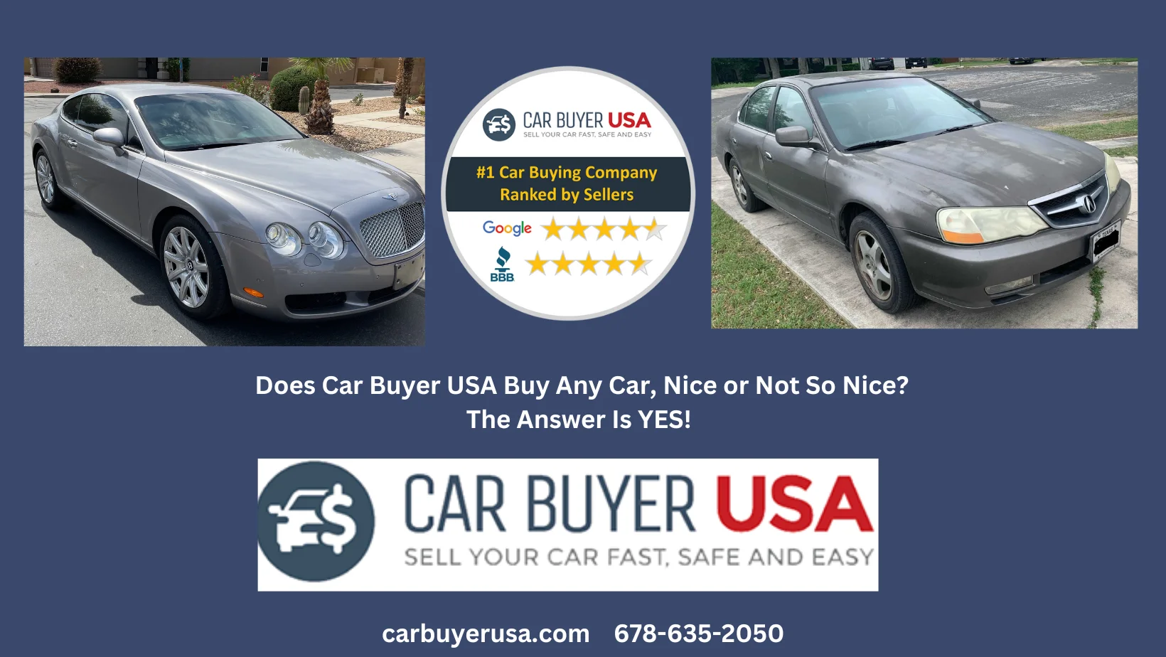 CarBuyerUSA - Does Car Buyer USA Buy Any Car, Nice or Not So Nice?